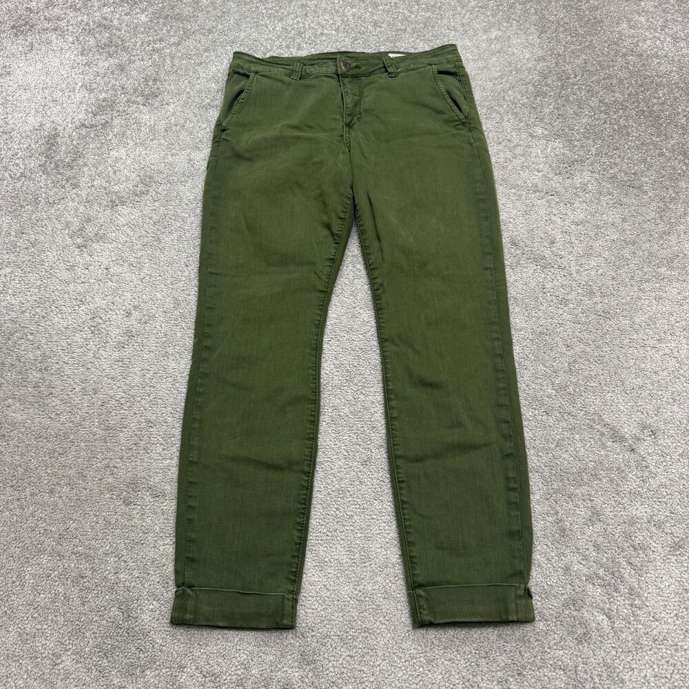 pistola Olive Green Ankle Pants